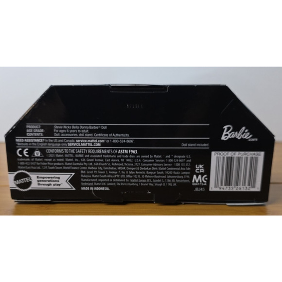 Barbie Stevie Nicks Bella Donna Doll In White Dress New Sealed IN HAND - Picture 15 of 16